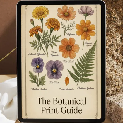 Bonus 2: The Botanical Print Guide